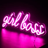 Girl Boss Neon Sign